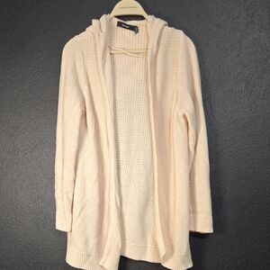 Vero Moda Cream Open-Front Cardigan